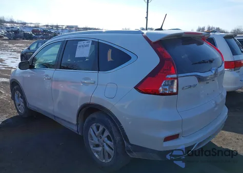 2015 Honda Cr-V Ex-L z USA, uszkodzony, nr VIN 5J6RM4H75FL096231